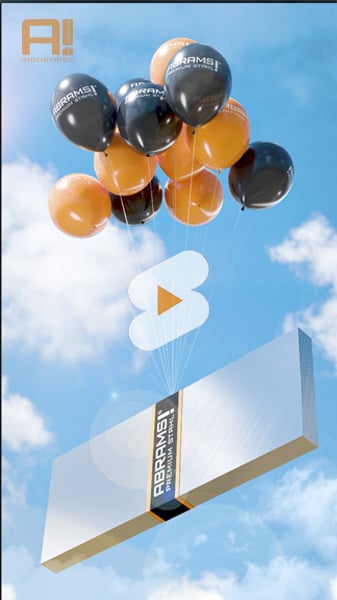 Vorschaubild Stahl schwebt in der Luft